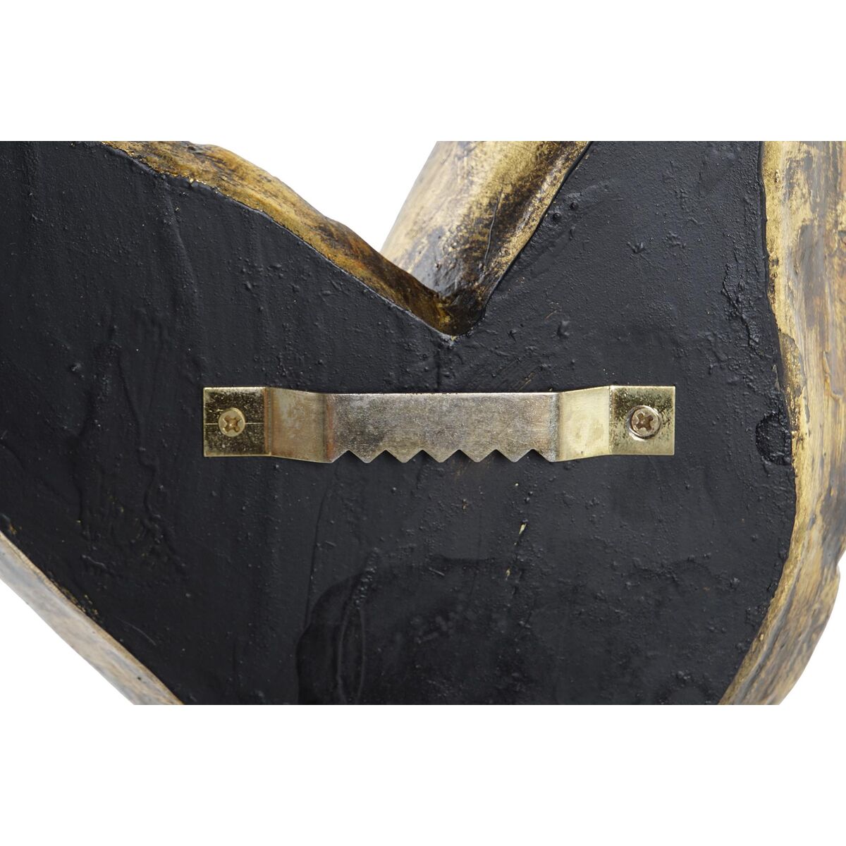 Väggdekoration DKD Home Decor Speglar Gyllene Harts Madár (27 x 3,5 x 36 cm) - 2