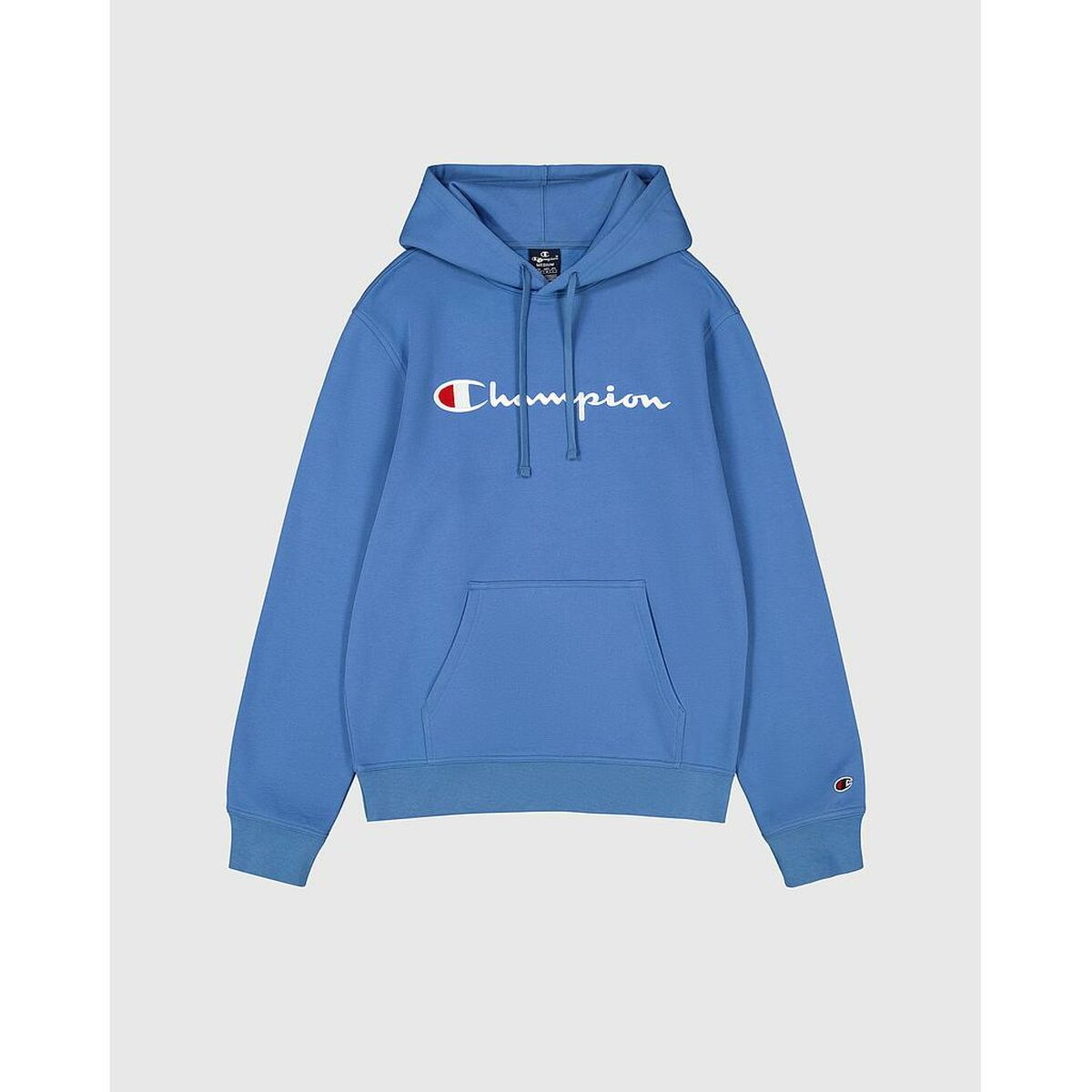 Tröja med huva Herr Champion HOODED SWEATSHIRT 220253 CBU Blå - 2
