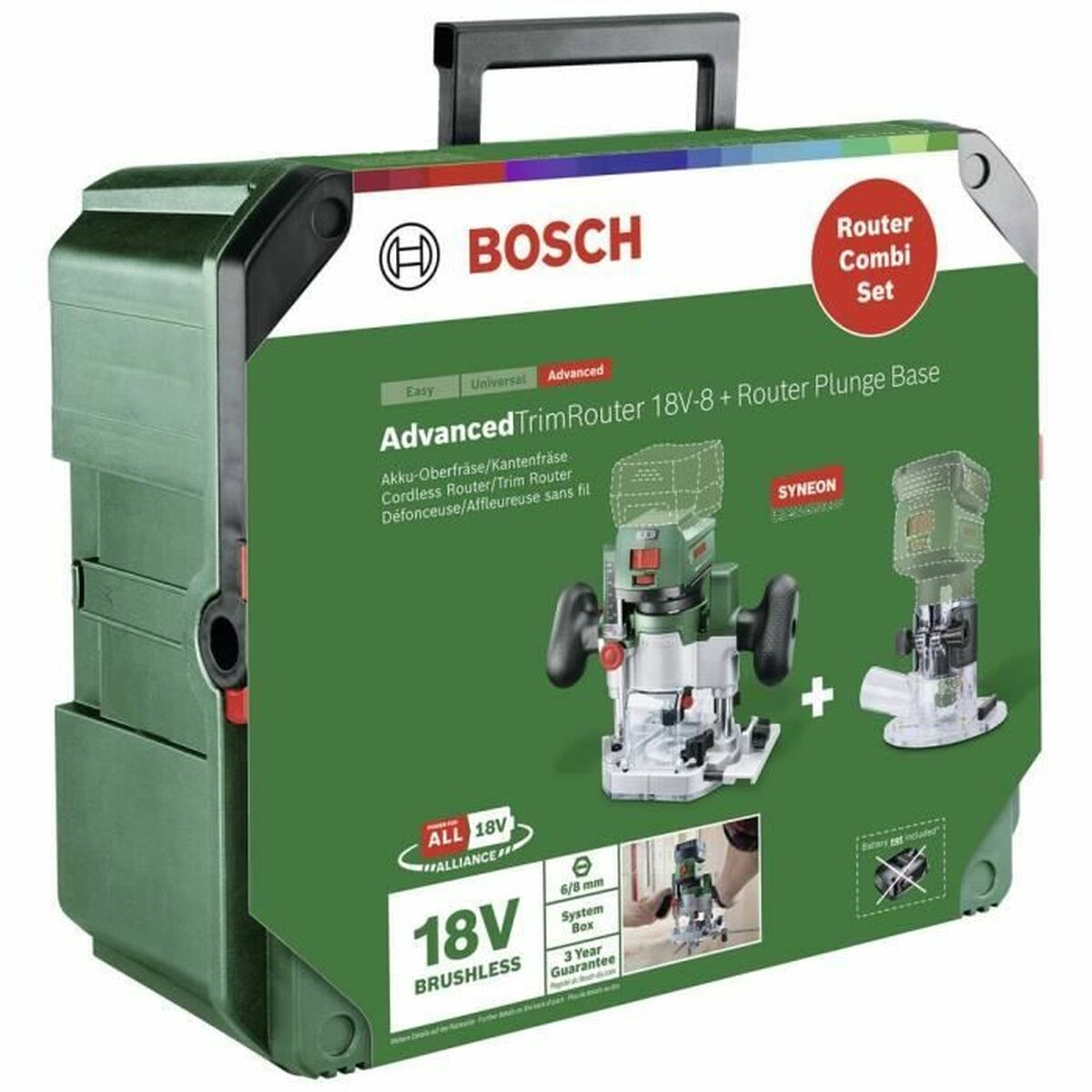 Elektrisk trimmer BOSCH AdvancedTrimRouter 18V-8 18 V