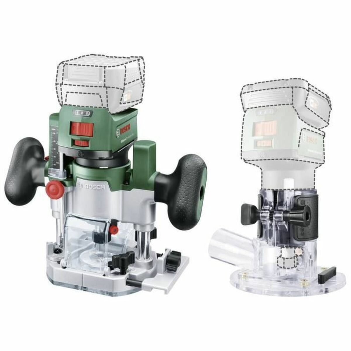 Elektrisk trimmer BOSCH AdvancedTrimRouter 18V-8 18 V - 3