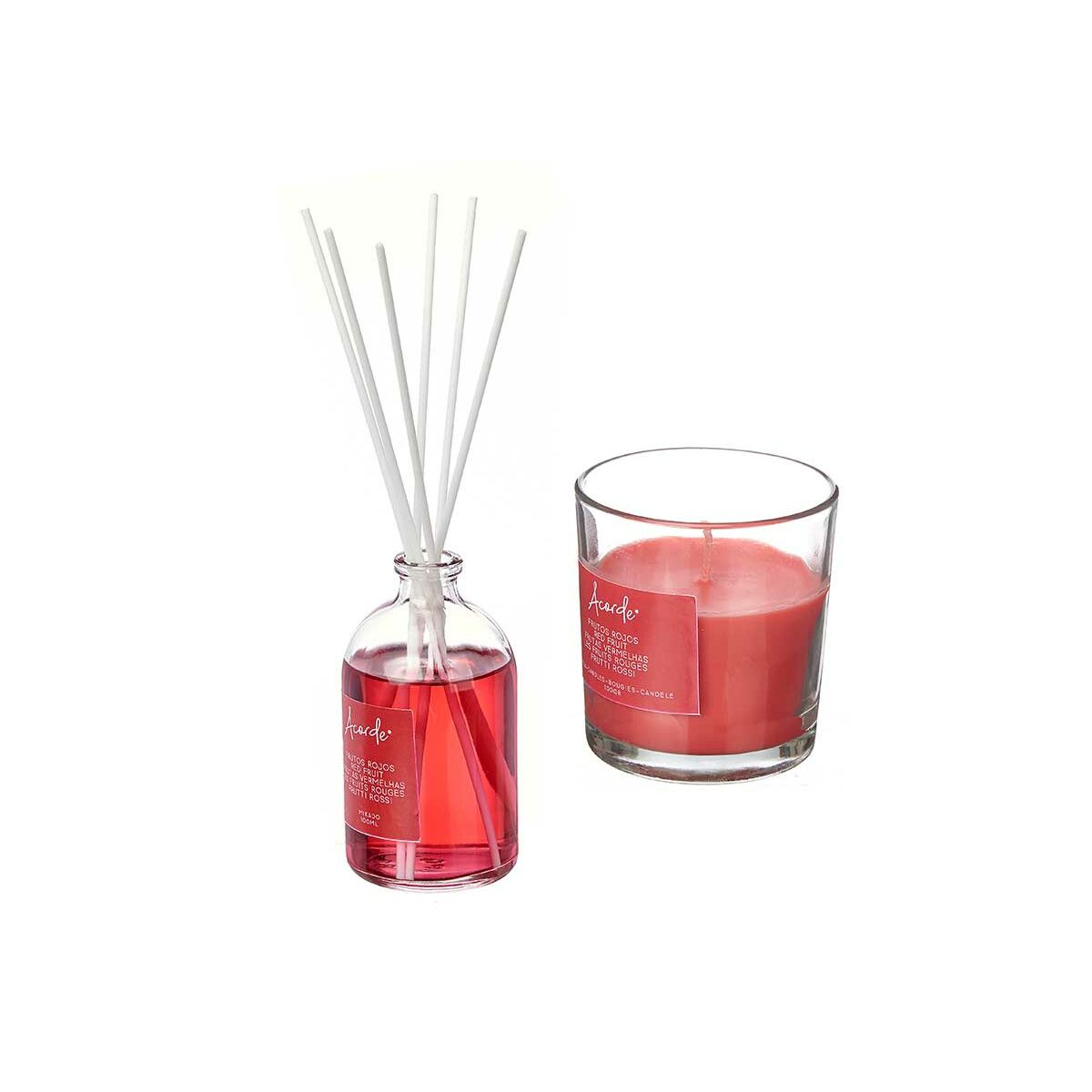 Set med luftfräschare Acorde Röda Bär 100 ml (6 antal) - 4