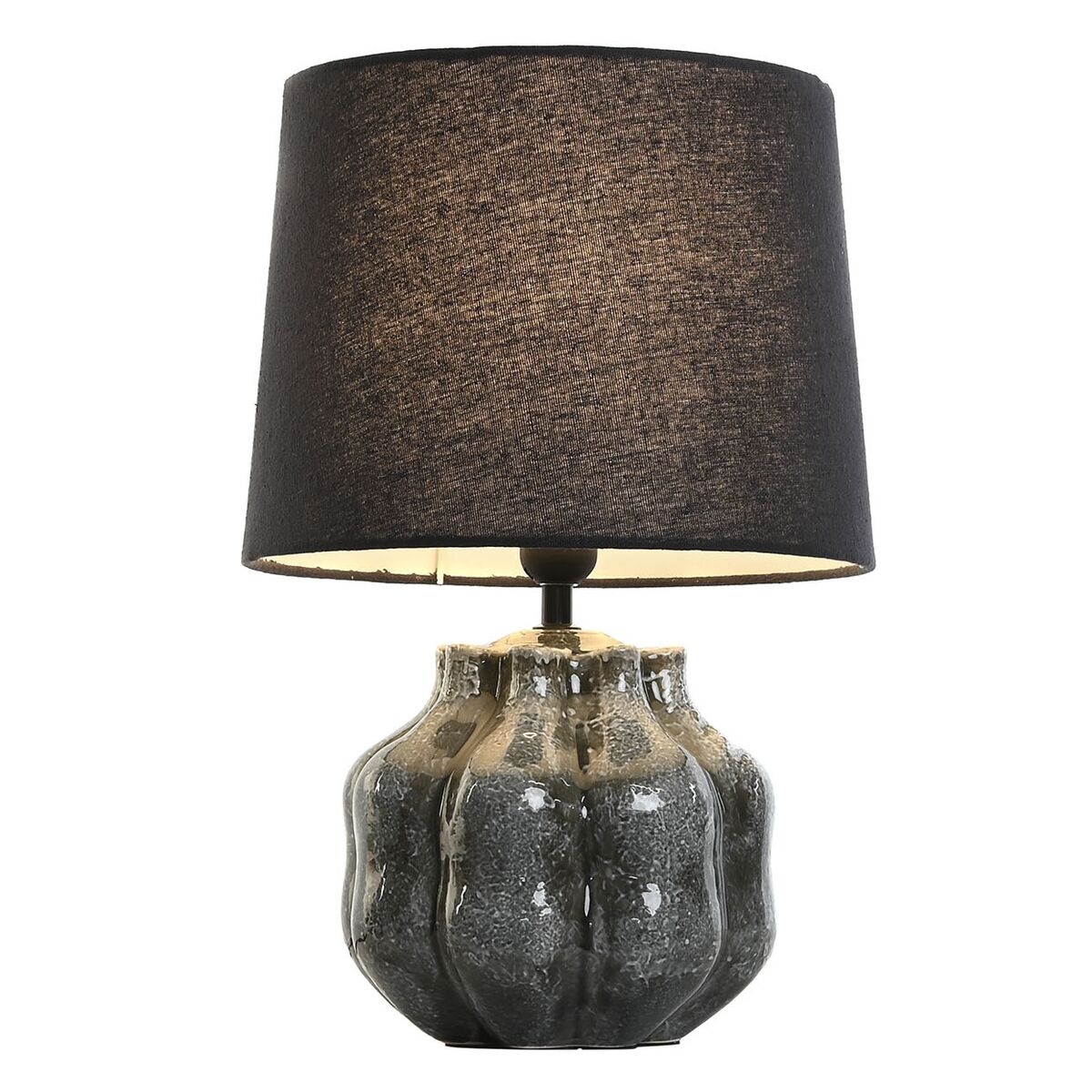 Bordslampa Home ESPRIT Grå Stengods 50 W 220 V 30 x 30 x 45 cm - 2