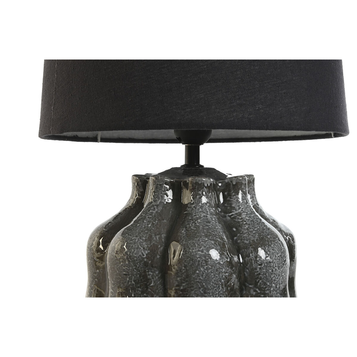 Bordslampa Home ESPRIT Grå Stengods 50 W 220 V 30 x 30 x 45 cm - 4