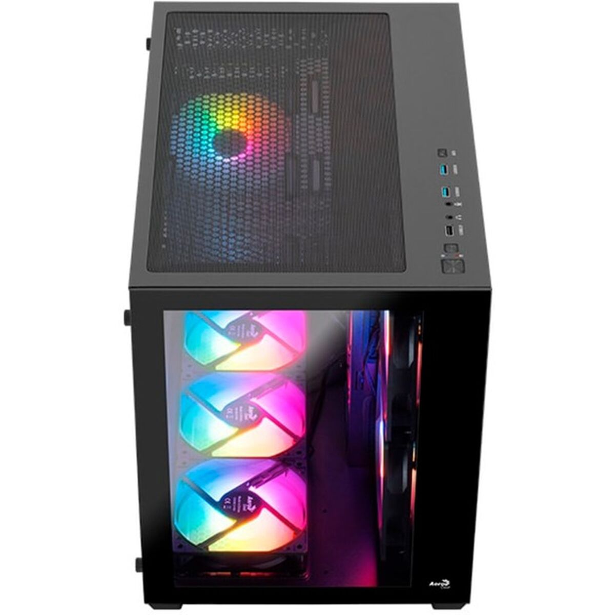 ATX Semitorn Aerocool AEROPGSDRYFTMINI-BK - 4