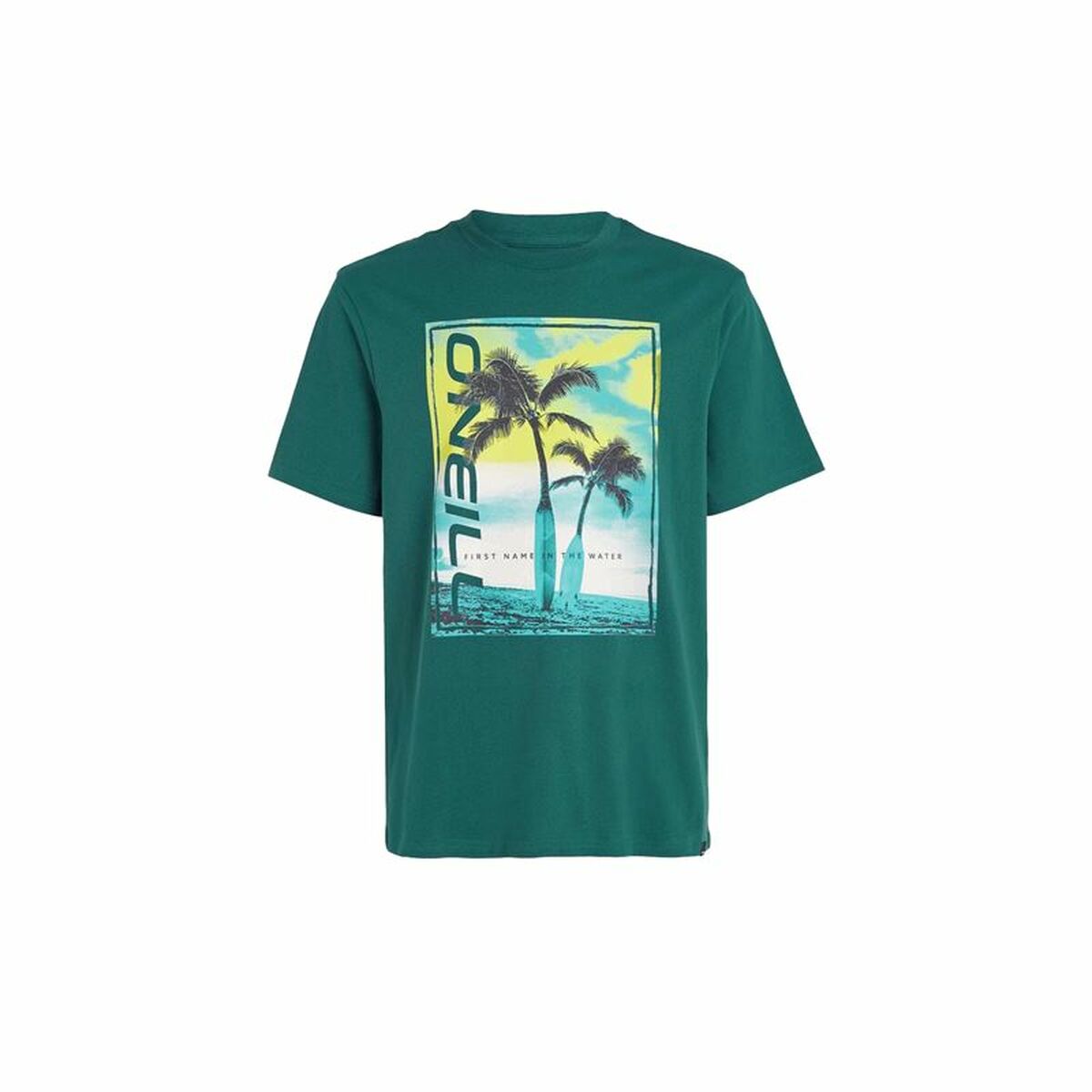 T-shirt med kortärm Herr O'Neill Jack Neon Living Ljusgrön