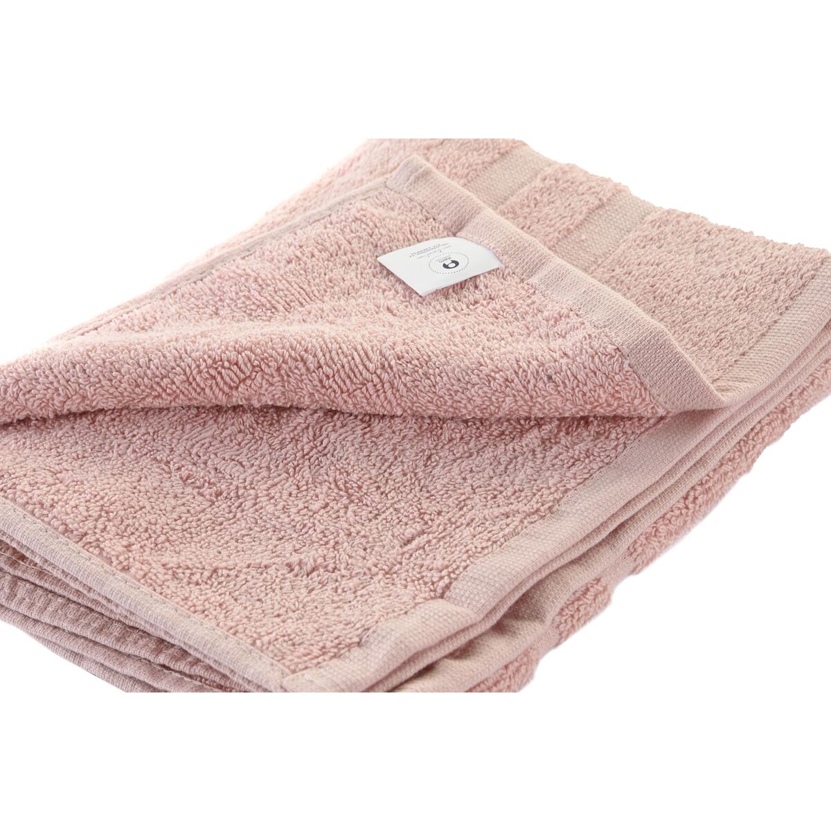 Badrumsmatta DKD Home Decor 600 gsm Bomull Ljusrosa (80 x 50 x 1 cm) - 2