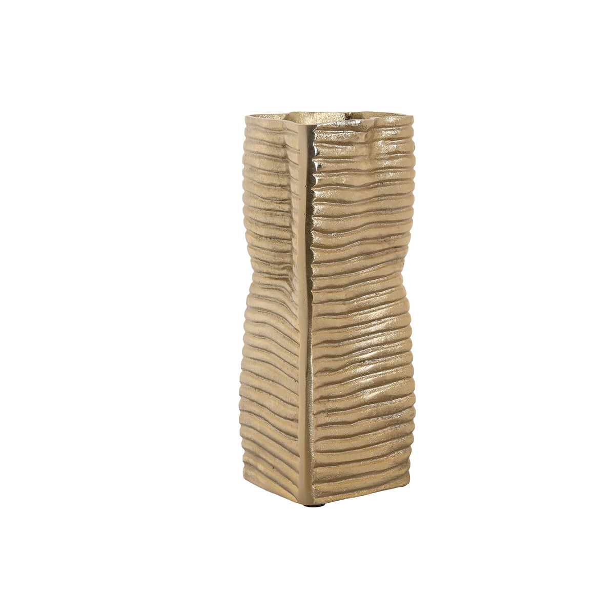 Vas Home ESPRIT Gyllene Aluminium Abstrakt Modern 17 x 15 x 33 cm