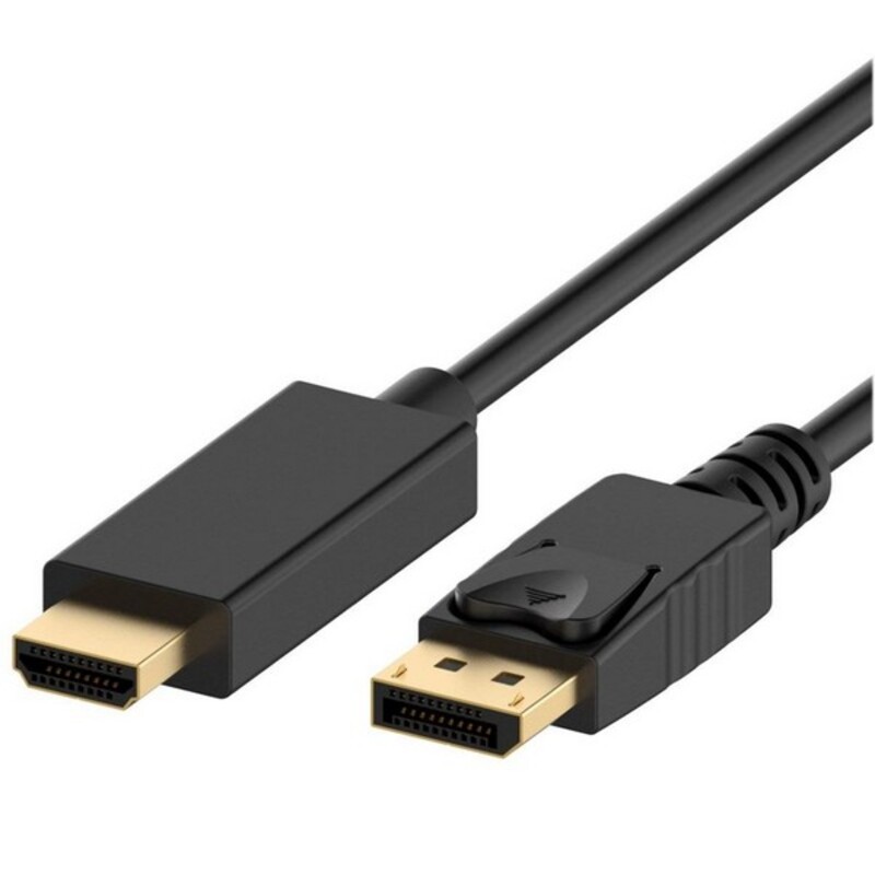 DisplayPort Kabel Ewent EC1430 HDMI Svart - 3
