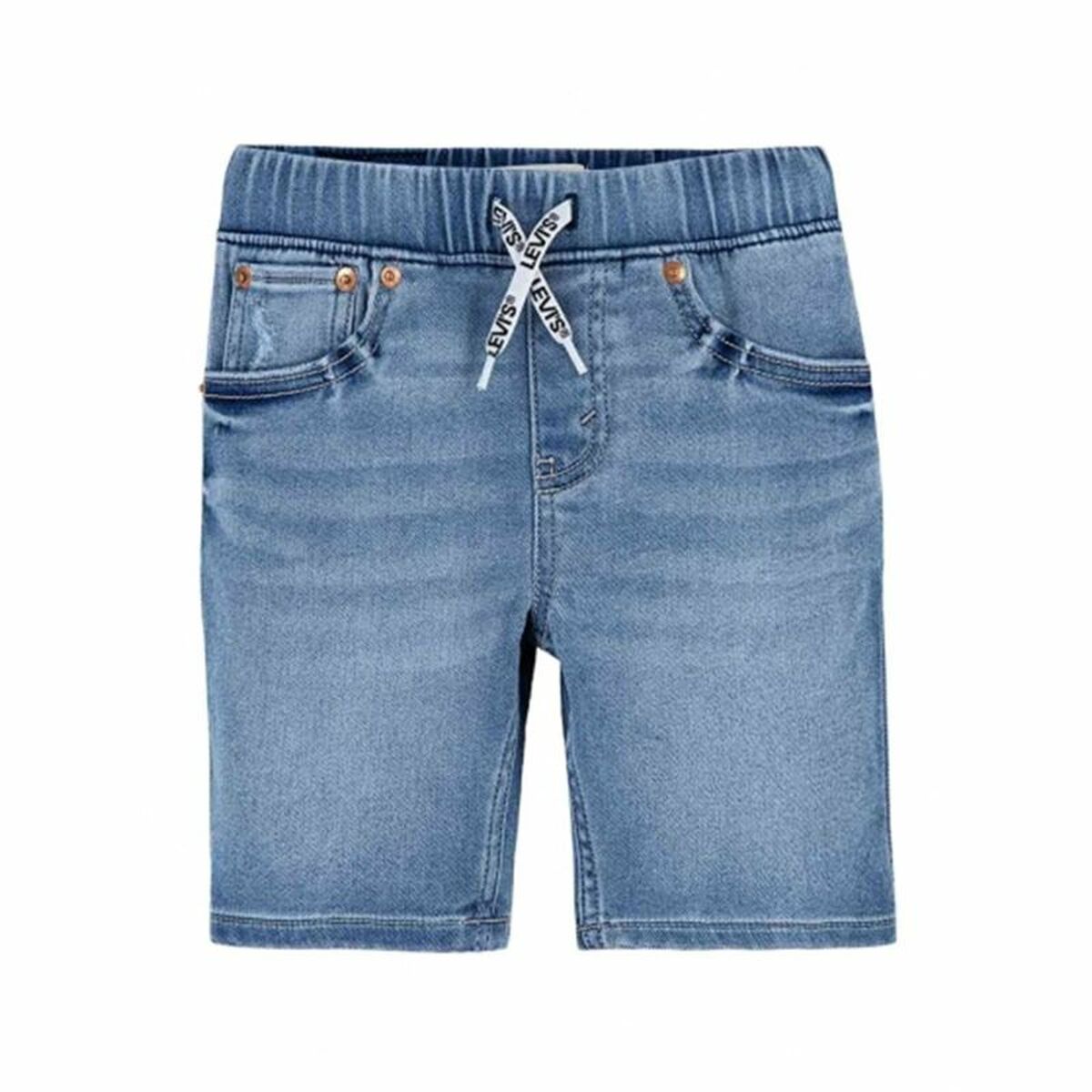 Kort byxa Skinny Levi's Dobby Stålblått Män