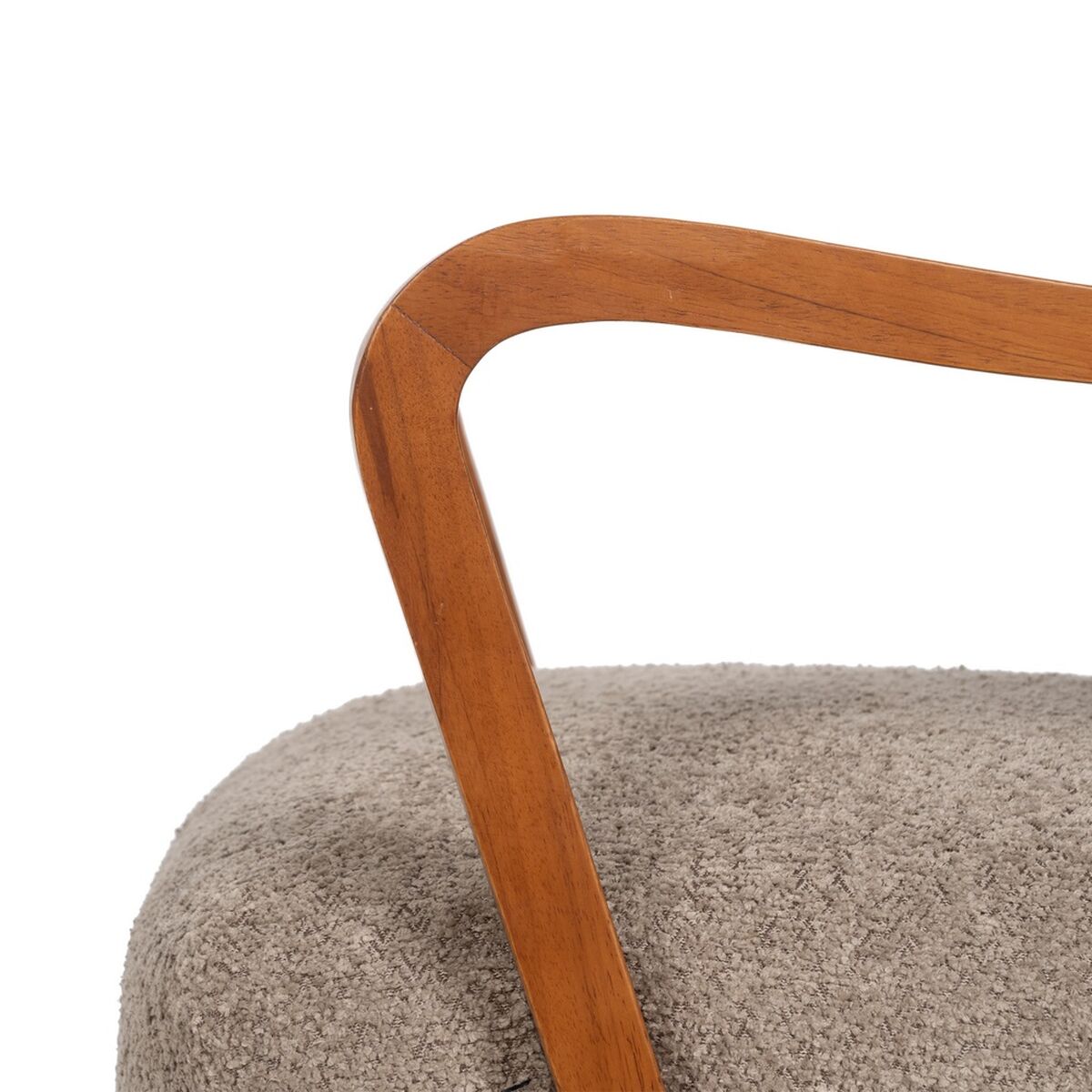 Fåtölj Beige-brun (taupe) 56 x 56 x 78 cm - 8
