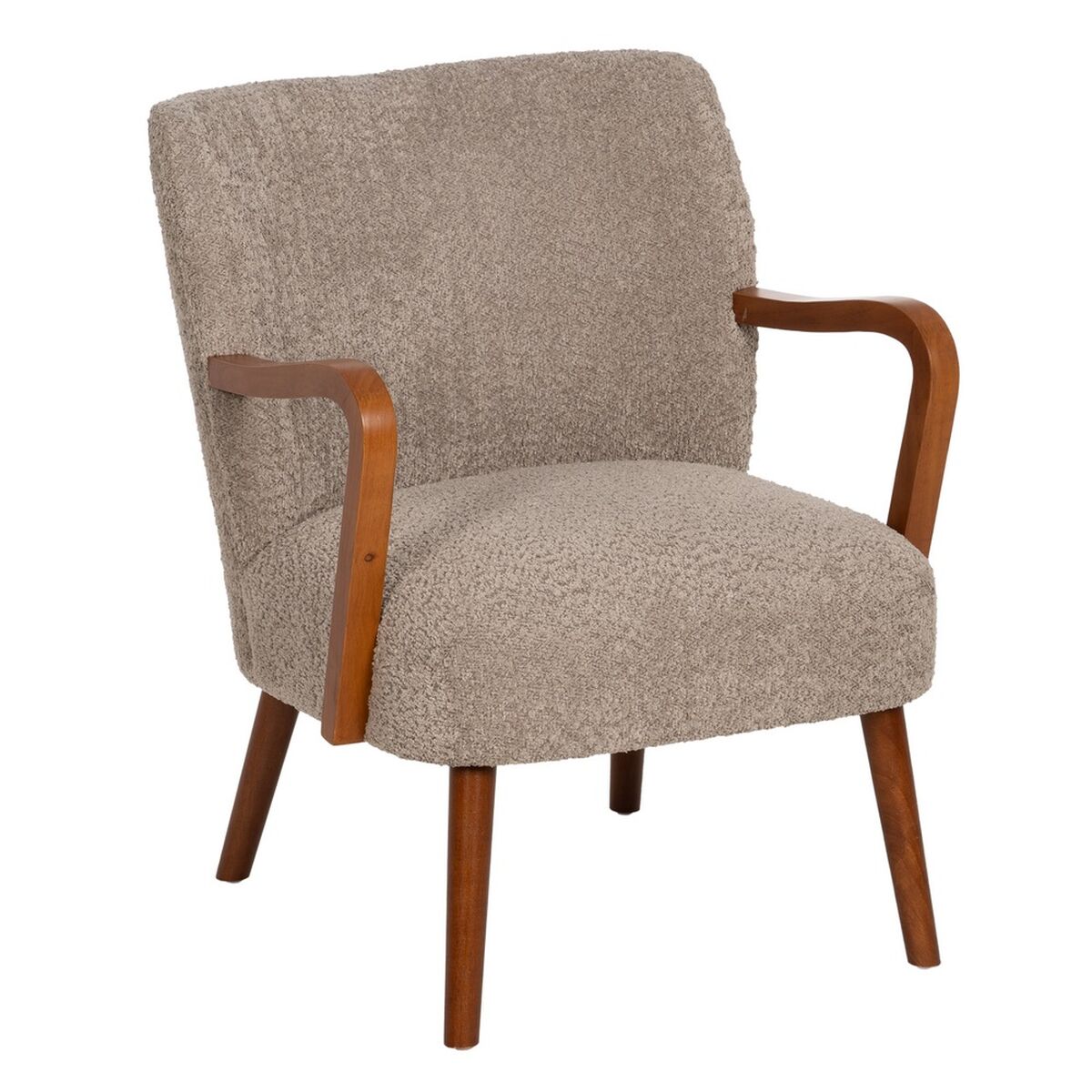 Fåtölj Beige-brun (taupe) 56 x 56 x 78 cm