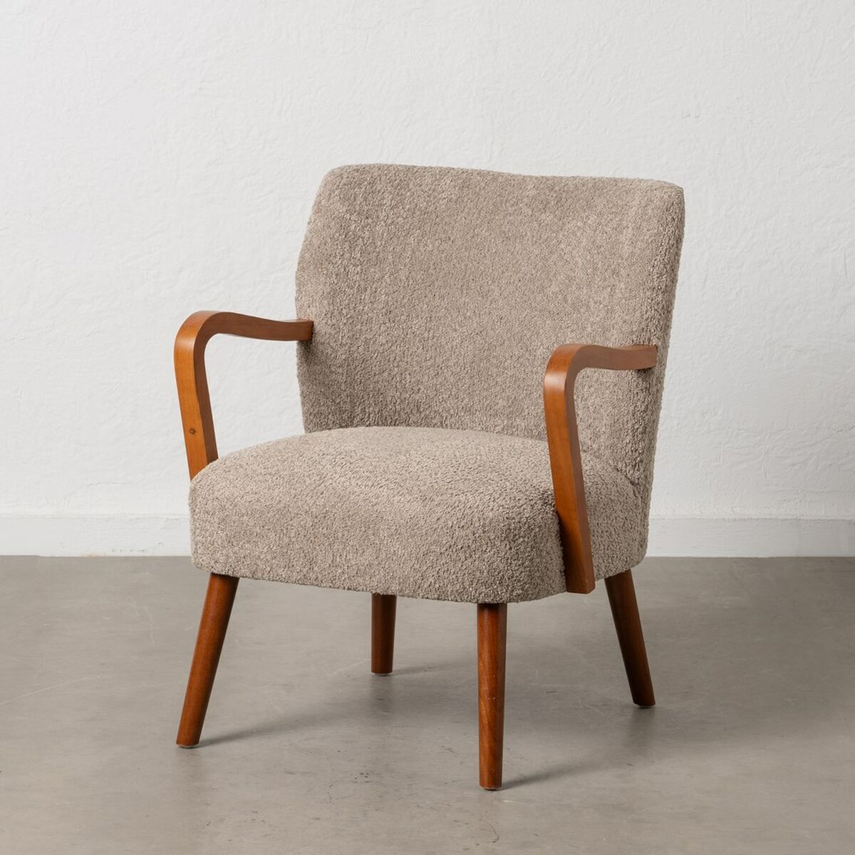 Fåtölj Beige-brun (taupe) 56 x 56 x 78 cm - 2