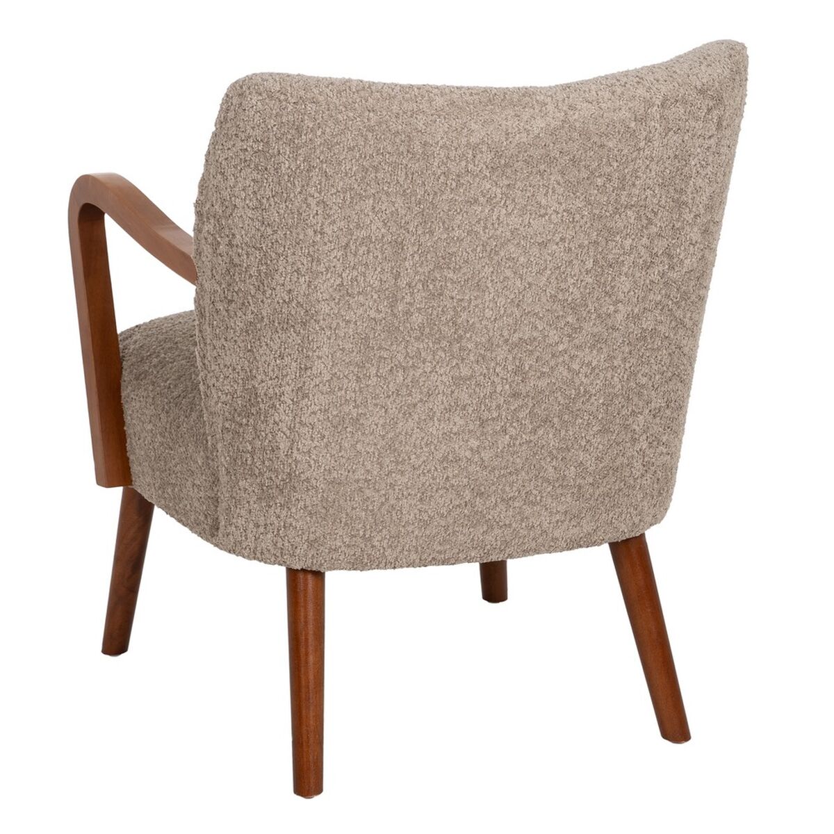 Fåtölj Beige-brun (taupe) 56 x 56 x 78 cm - 4