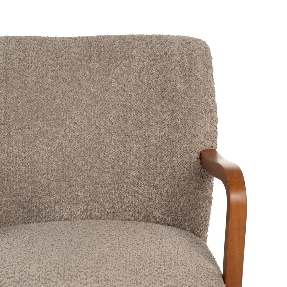 Fåtölj Beige-brun (taupe) 56 x 56 x 78 cm - 5