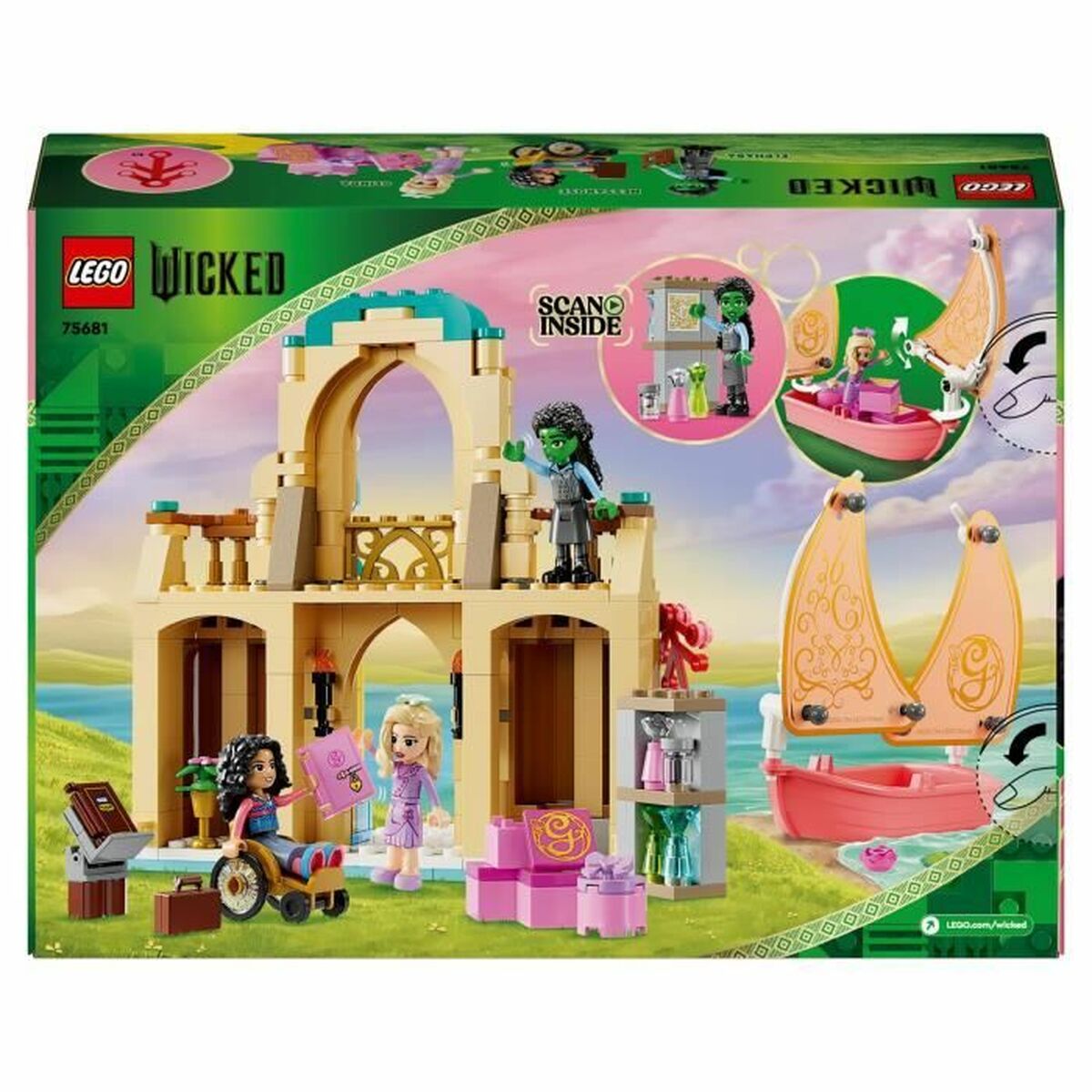 Byggsats Lego Wicked 75681 Glinda Elphaba and Nessarose at Shiz University 304 Delar - 6