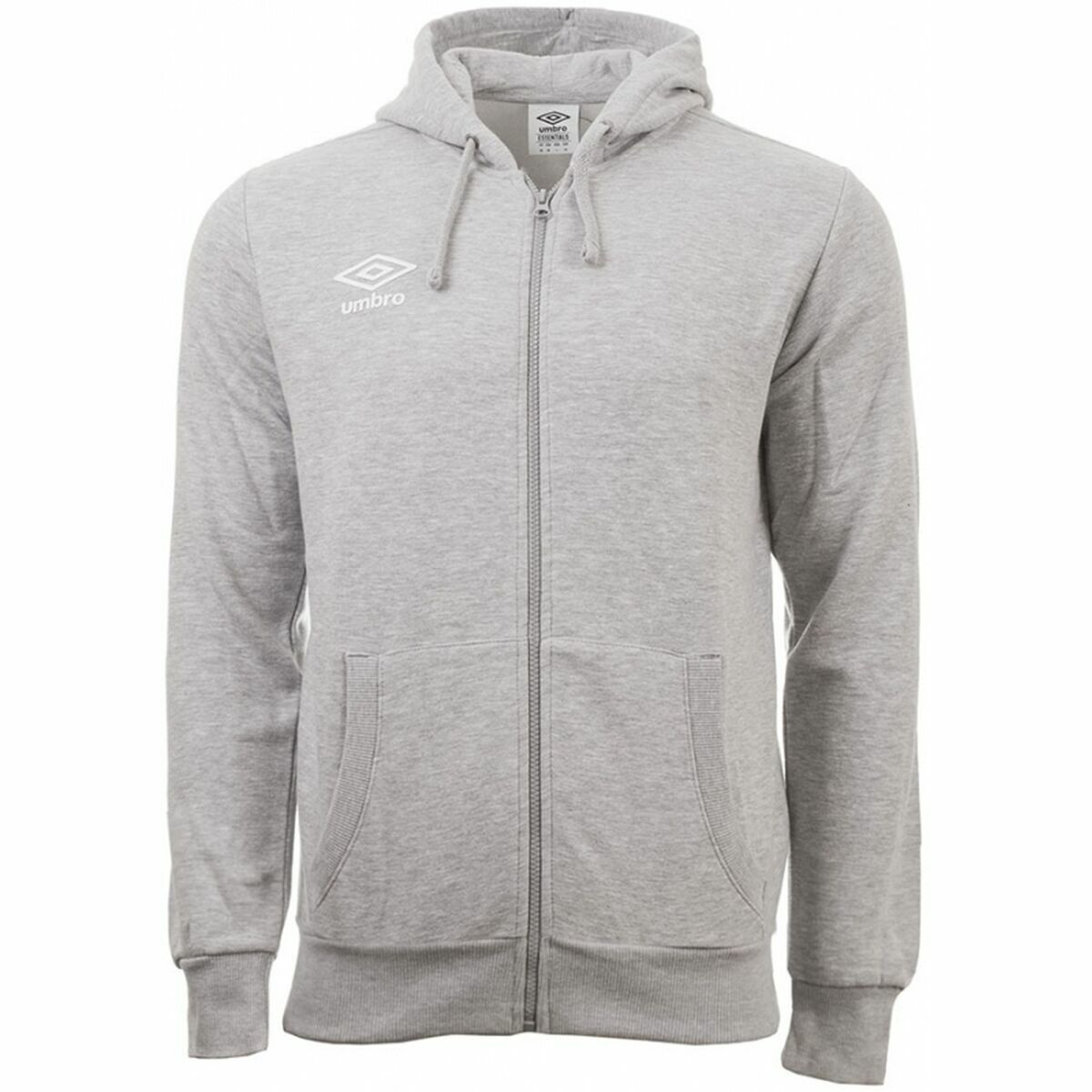Tröja med huva Herr Umbro Logo Grå - 4