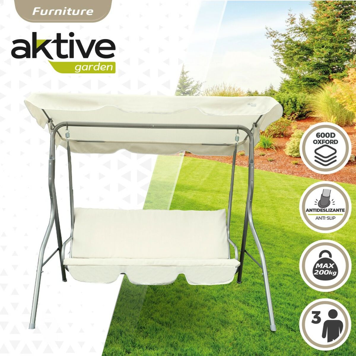 Gungstol/Gunga Aktive 180 x 160 x 107 cm - 8