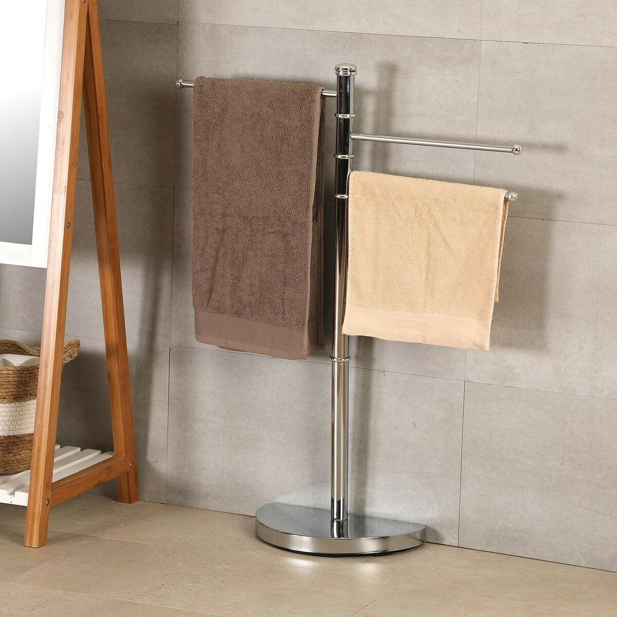 Handdukshängare golvmodell Versa Metall 45 x 91 x 28 cm - 2