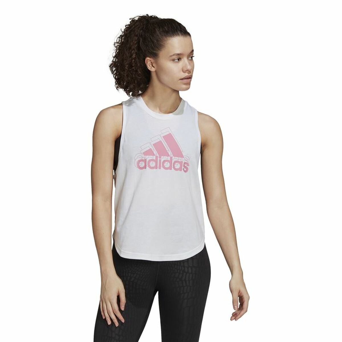 Ärmlös sporttröja Dam Adidas AEROREADY Racerback  Vit - 7