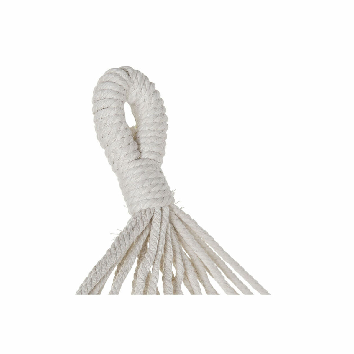 Hängmatta DKD Home Decor Ockra Polyester Bomull Furu Frans (255 x 80 x 28 cm) - 5