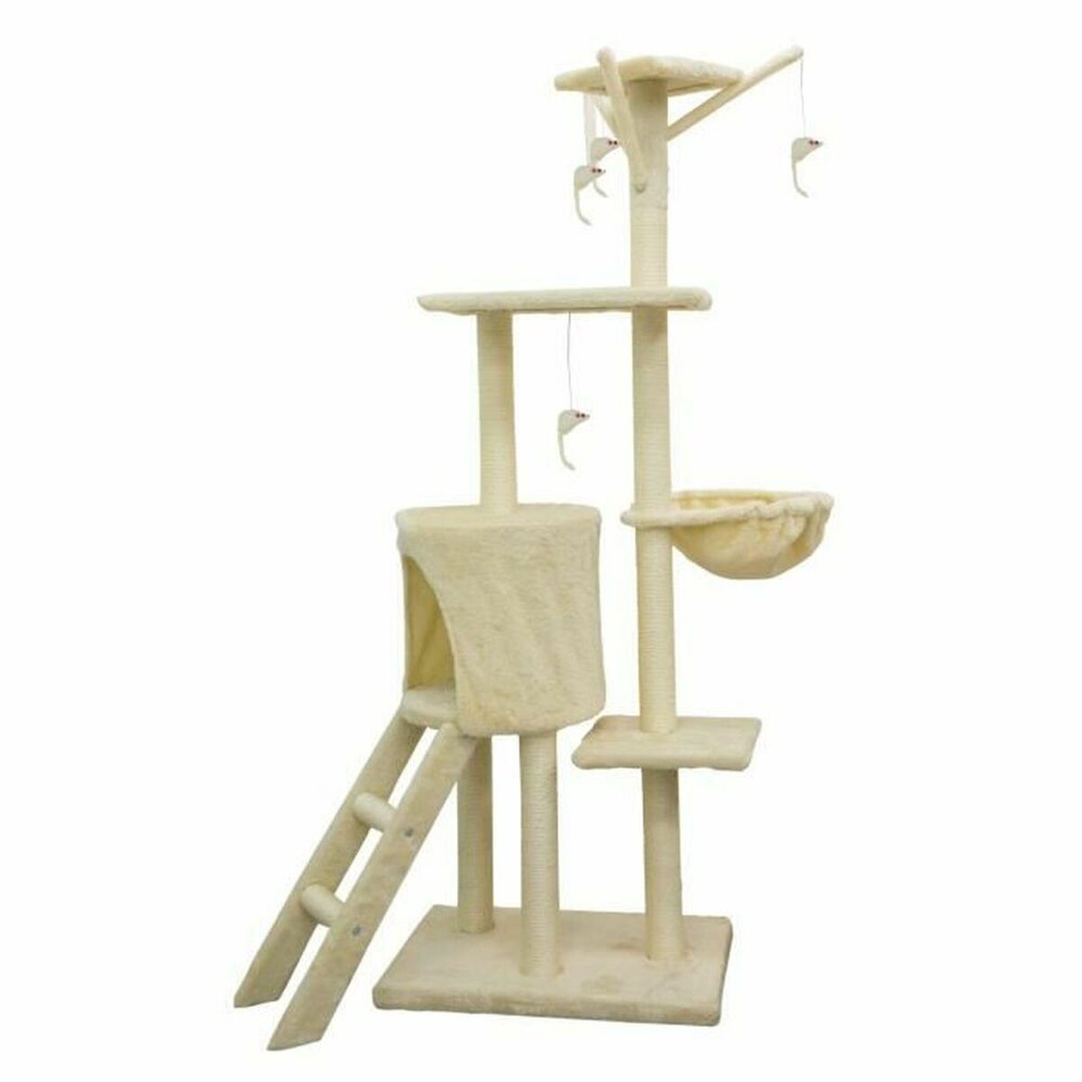 Klösbräda för katter Jipsy 79 x 34 x 138 cm Beige - 2
