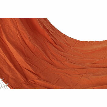 Hängmatta DKD Home Decor Orange Polyester Bomull Furu Frans (255 x 80 x 28 cm)