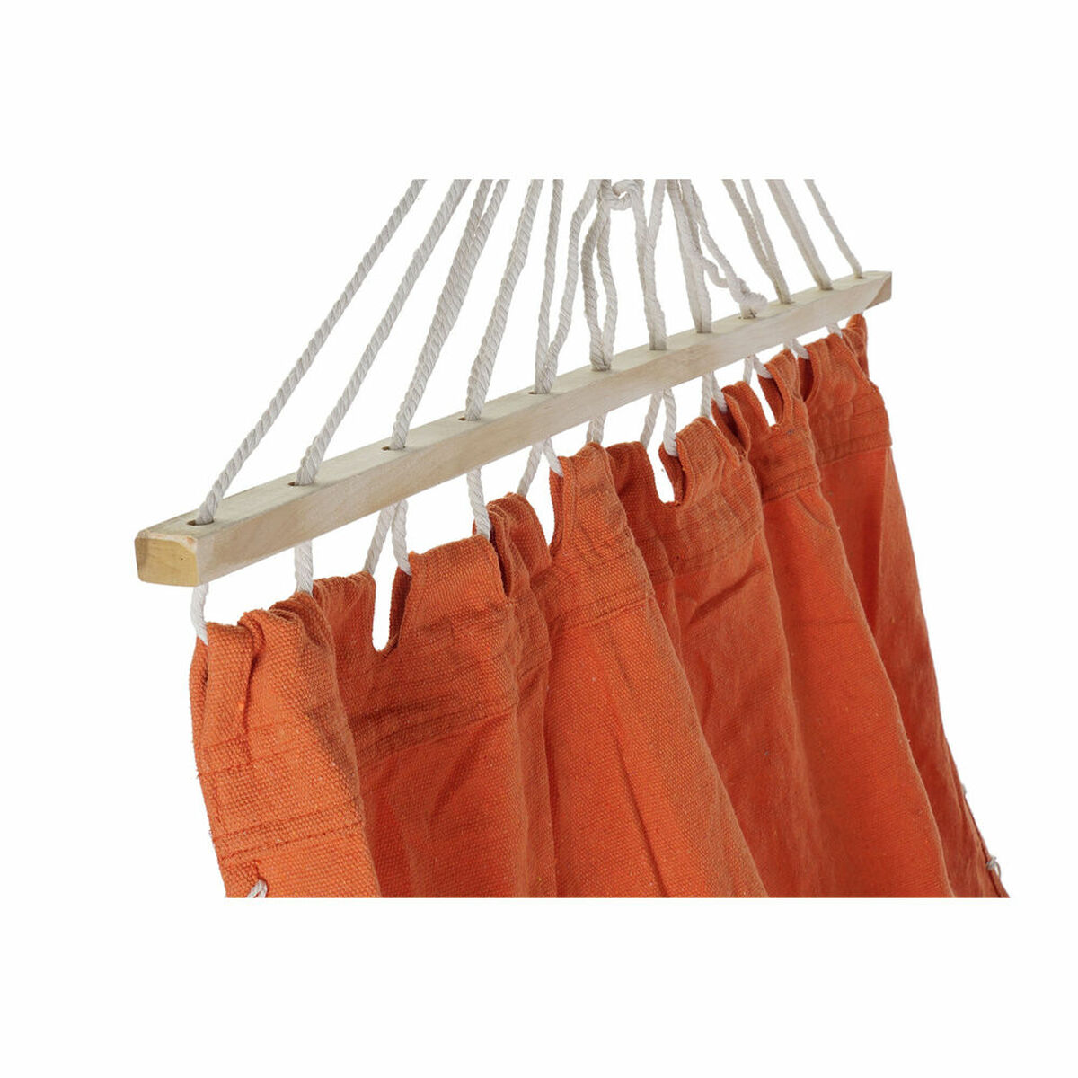 Hängmatta DKD Home Decor Orange Polyester Bomull Furu Frans (255 x 80 x 28 cm) - 5