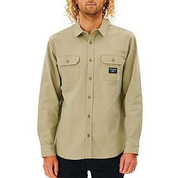 Skjorta med lång ärm Herr Rip Curl Epic Beige