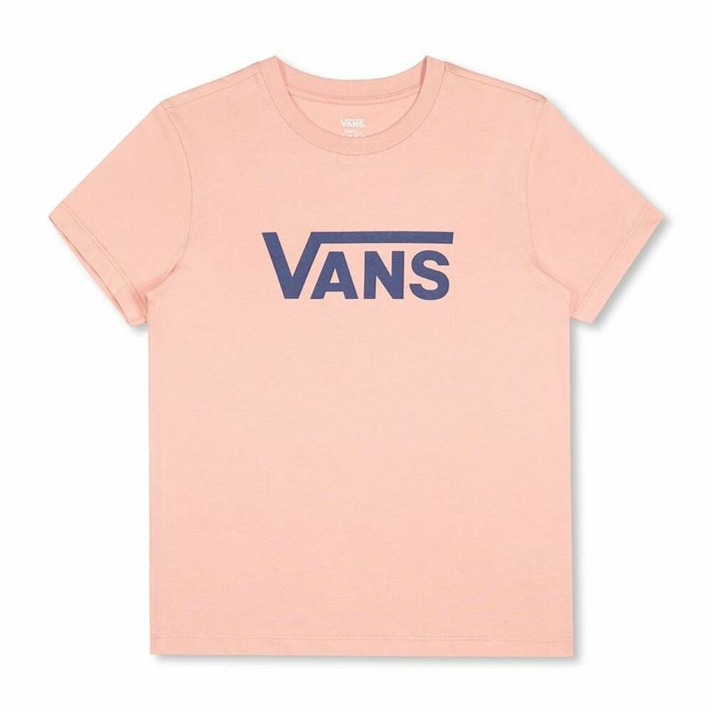 T-shirt med kortärm Dam Vans Drop V SS Crew-B W Peach Lax
