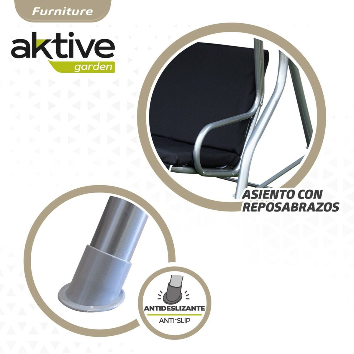 Gungstol/Gunga Aktive 180 x 161 x 107 cm - 11