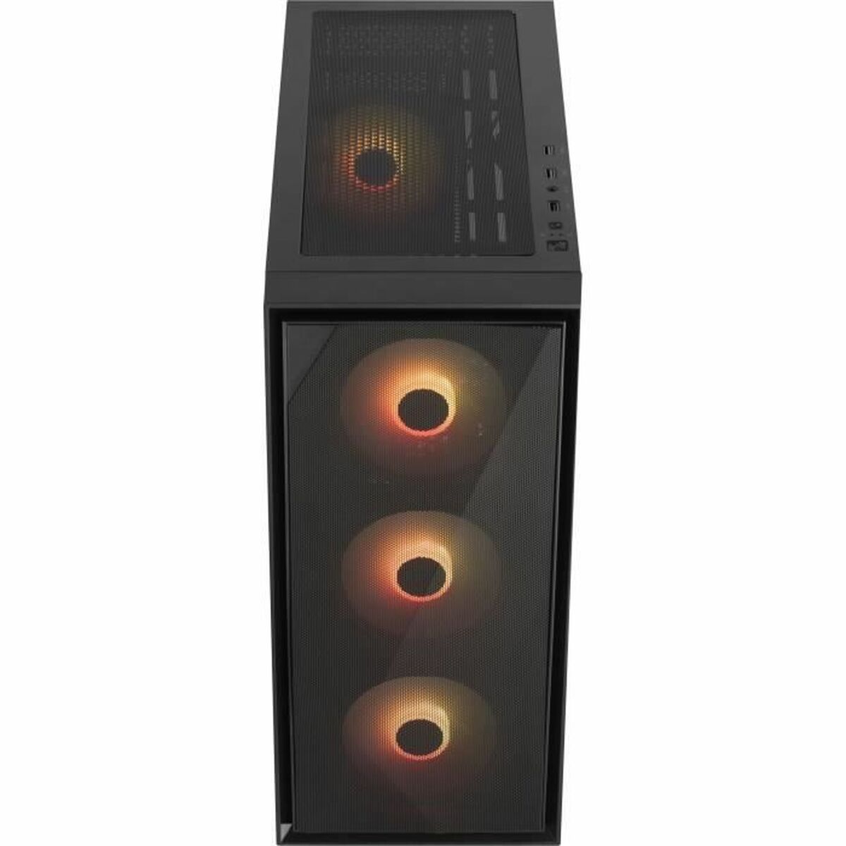 ATX Semitorn Aerocool Svart - 3
