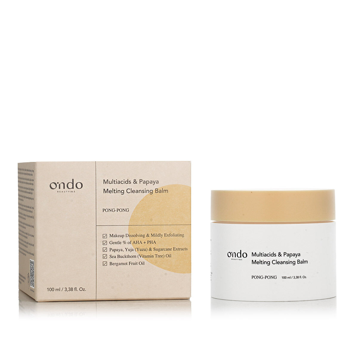 Vårdande rengöring Ondo Beauty 36.5 PONG-PONG 100 ml