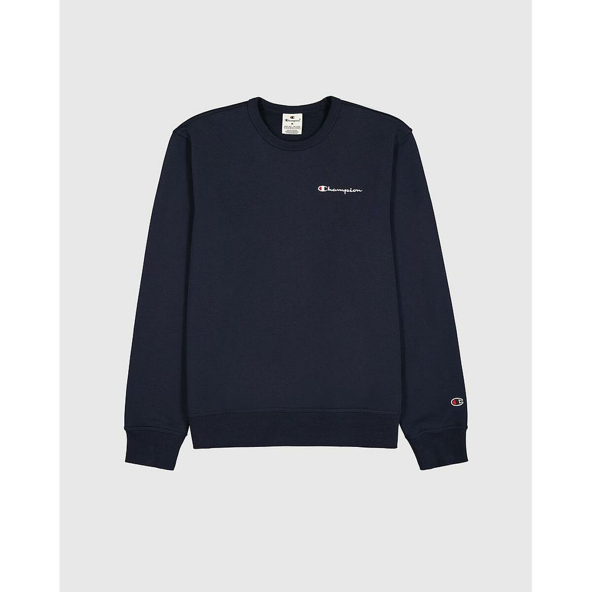 Tröja utan huva Herr Champion CREWNECK SWEATSHIRT 220259 NNY Marinblå - 2
