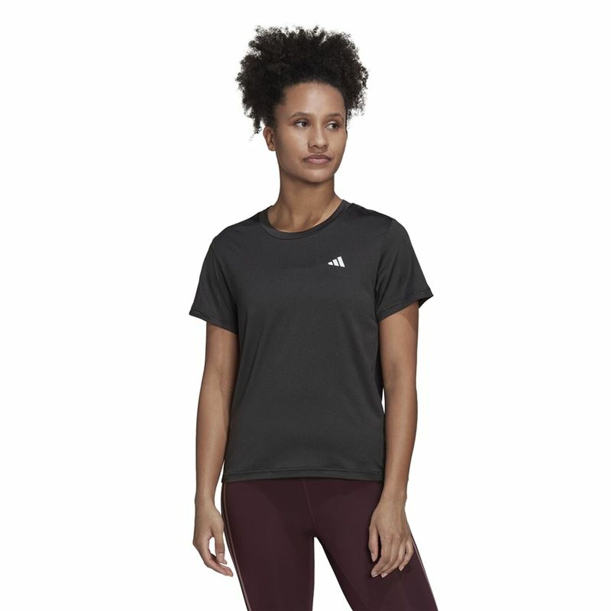 T-shirt med kortärm Dam Adidas  for Training Minimal - 7