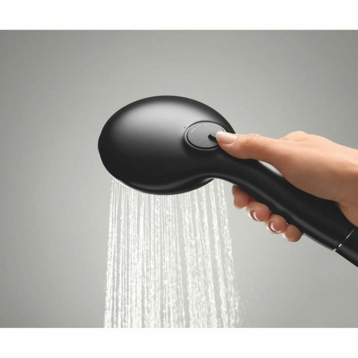 Duschros Grohe Svart Svart matt Silikon - 4