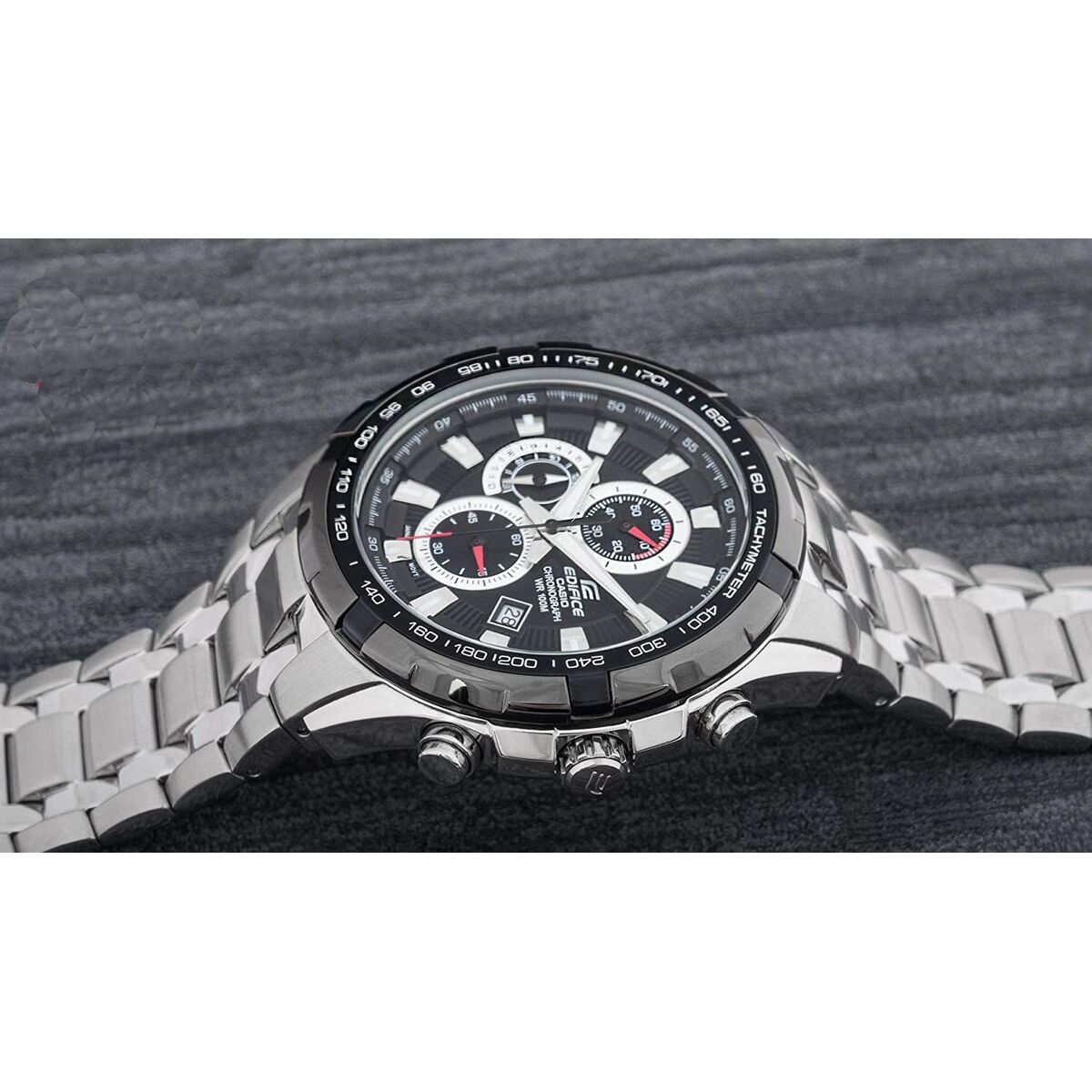 Herrklocka Casio EF-539D-1AVEF Svart - 4