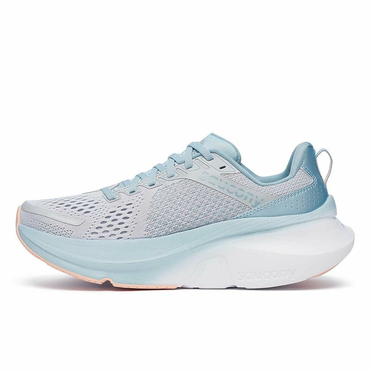Löparskor, Vuxna Saucony Guide 17 Blå Grå - 2