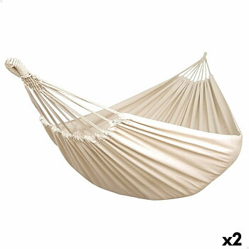 Hängmatta Aktive Beige 220 x 150 cm (2 antal)