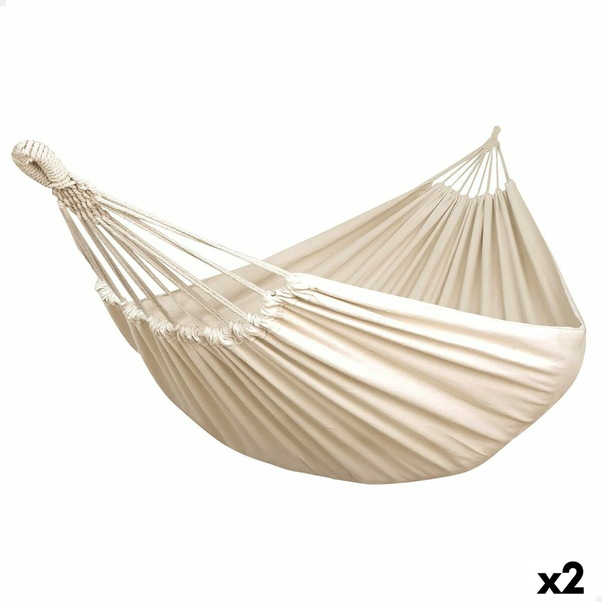 Hängmatta Aktive Beige 220 x 150 cm (2 antal) - 8