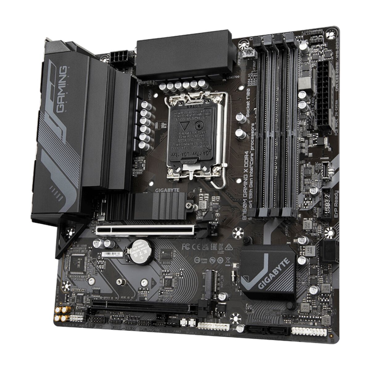 Moderkort Gigabyte B760M GAMING X DDR4 Intel B760 INTEL B760 EXPRESS LGA 1700