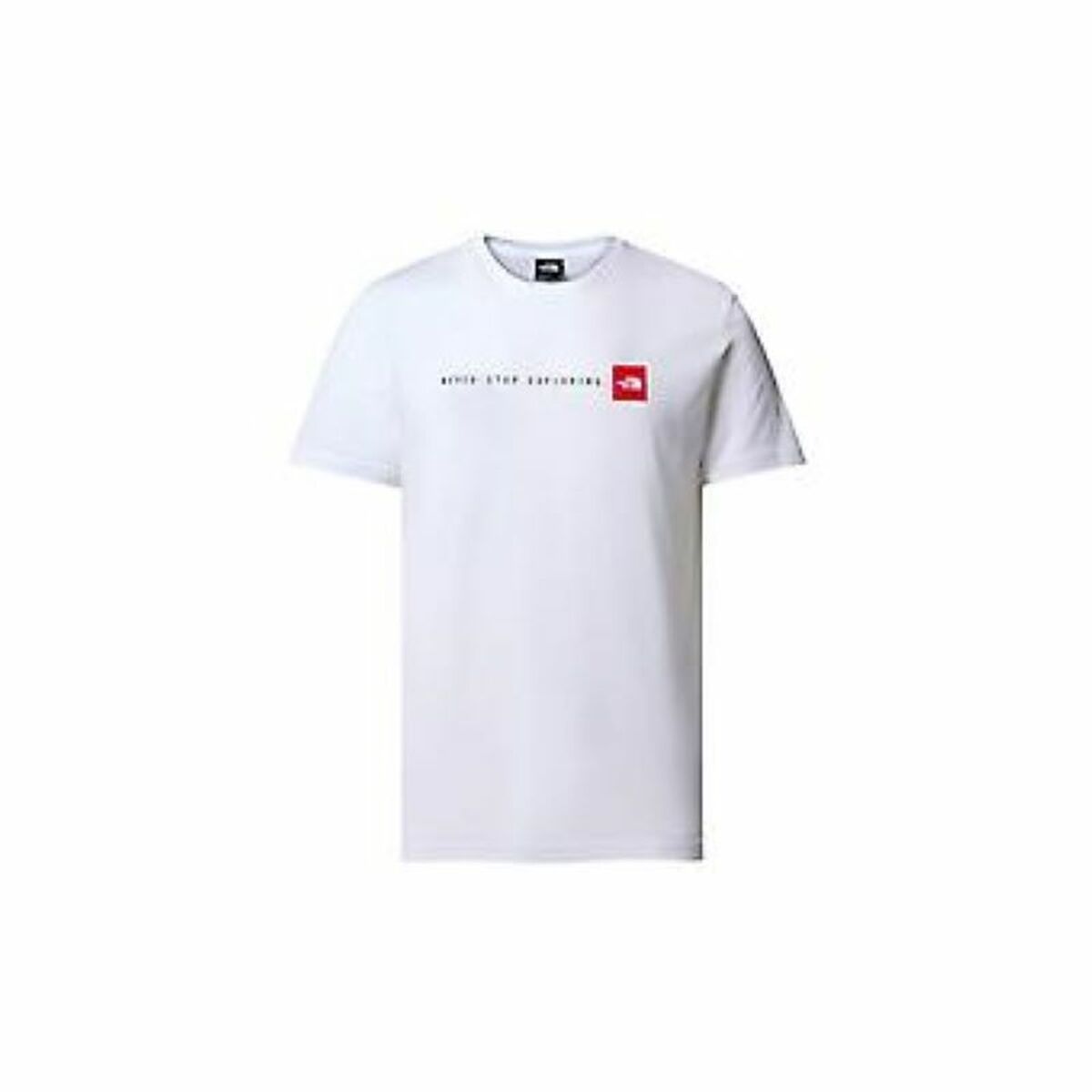T-shirt med kortärm Herr The North Face M SS NEVER STOP EXPLORING TEE NF0A87NSFN41 Vit