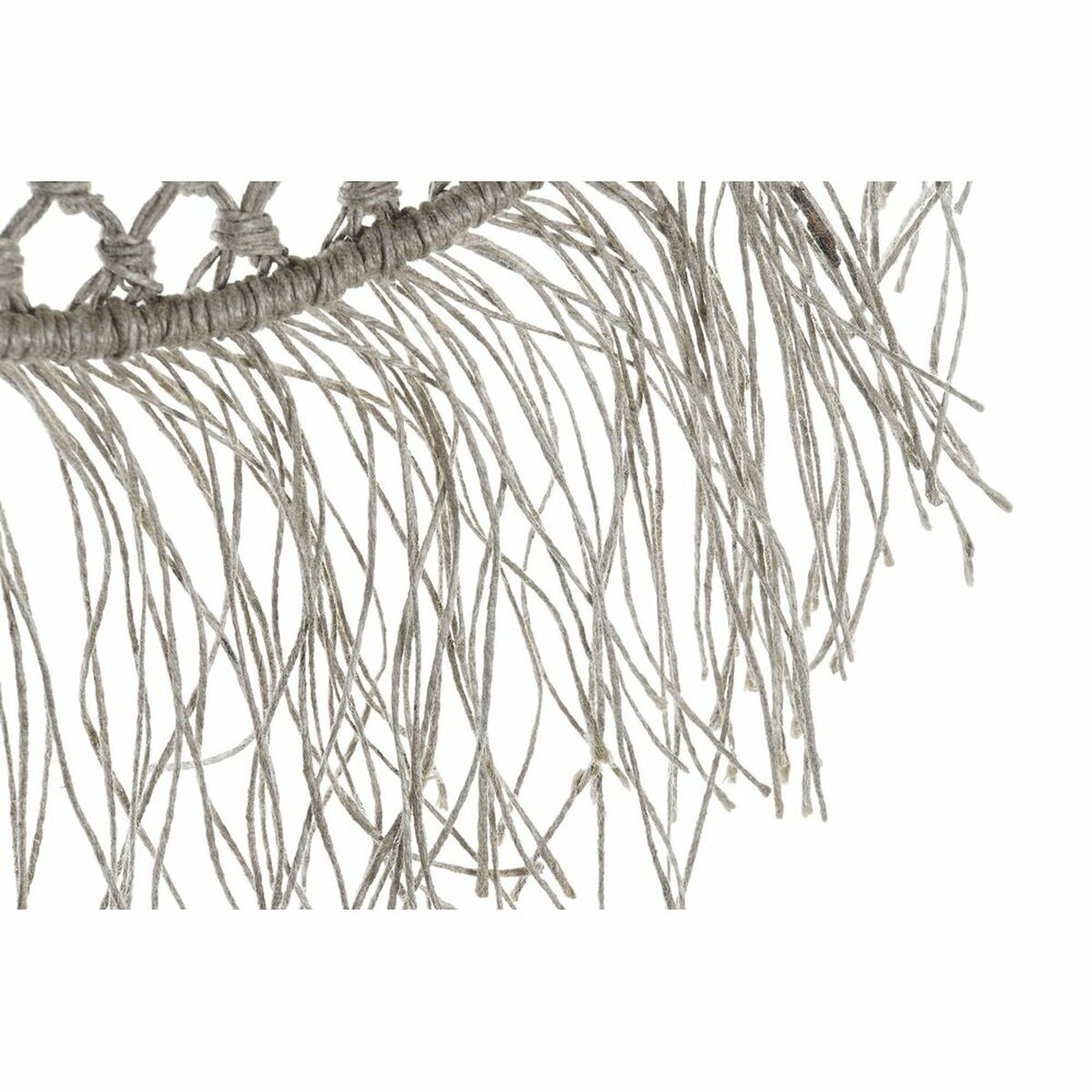 Väggspegel DKD Home Decor Naturell Bali 60 x 4 x 60 cm - 8