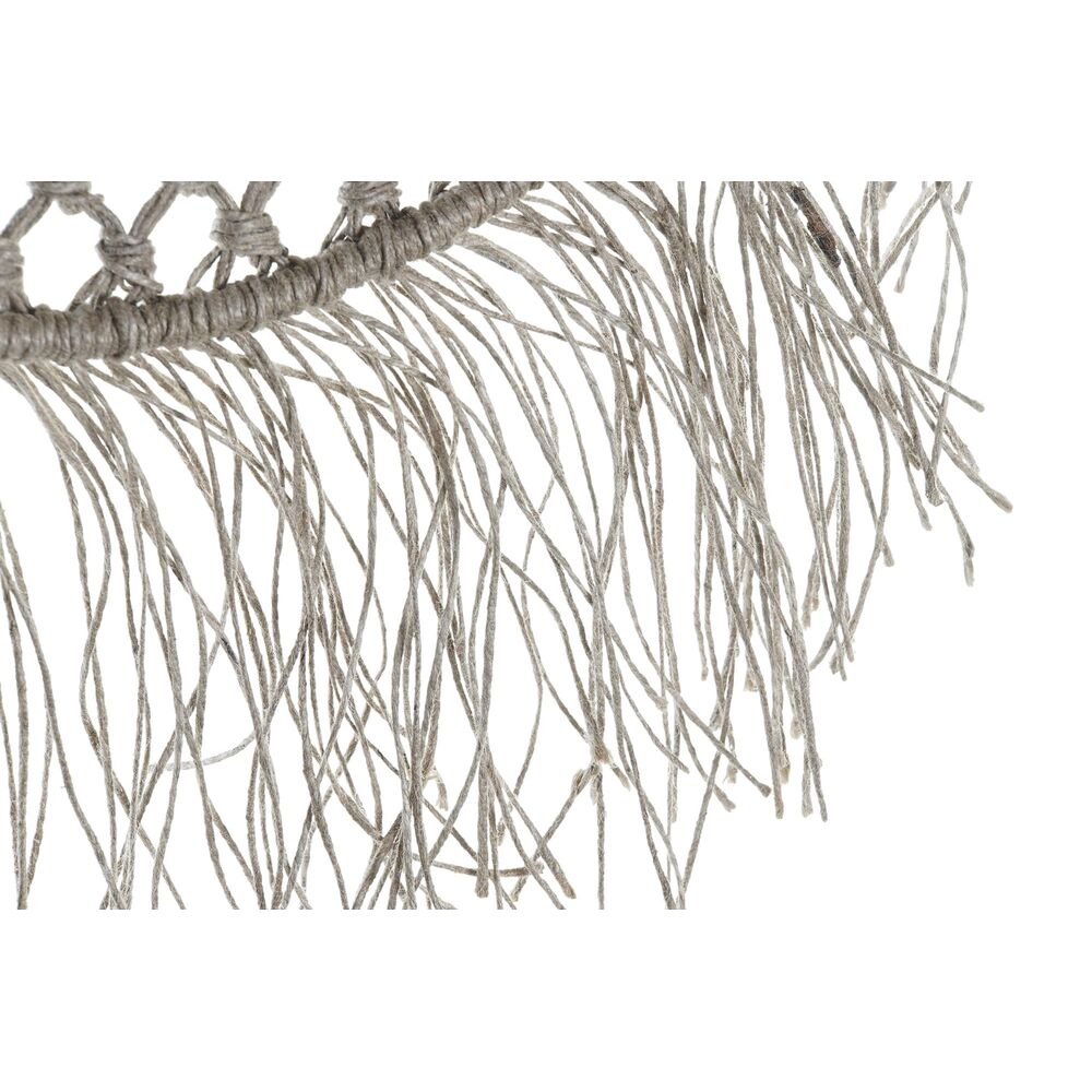 Väggspegel DKD Home Decor Naturell Bali 60 x 4 x 60 cm - 3