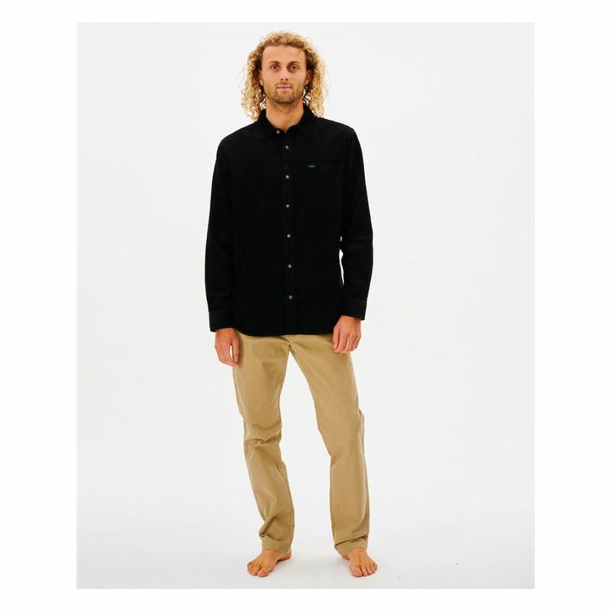 Skjorta med lång ärm Herr Rip Curl State Manchester - 10