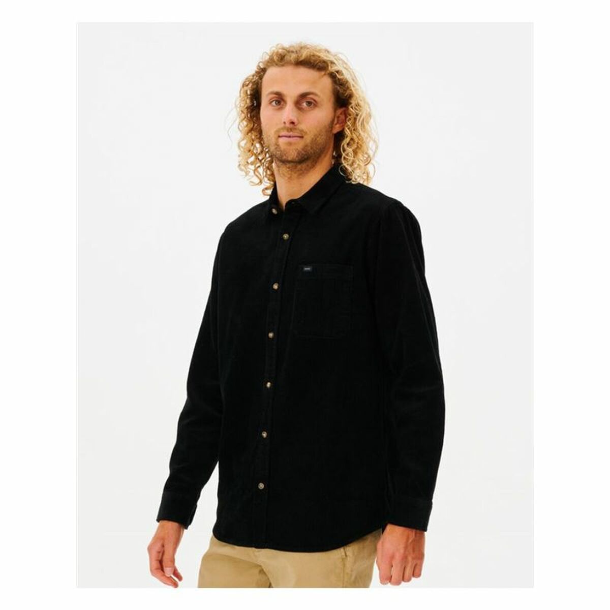 Skjorta med lång ärm Herr Rip Curl State Manchester - 7