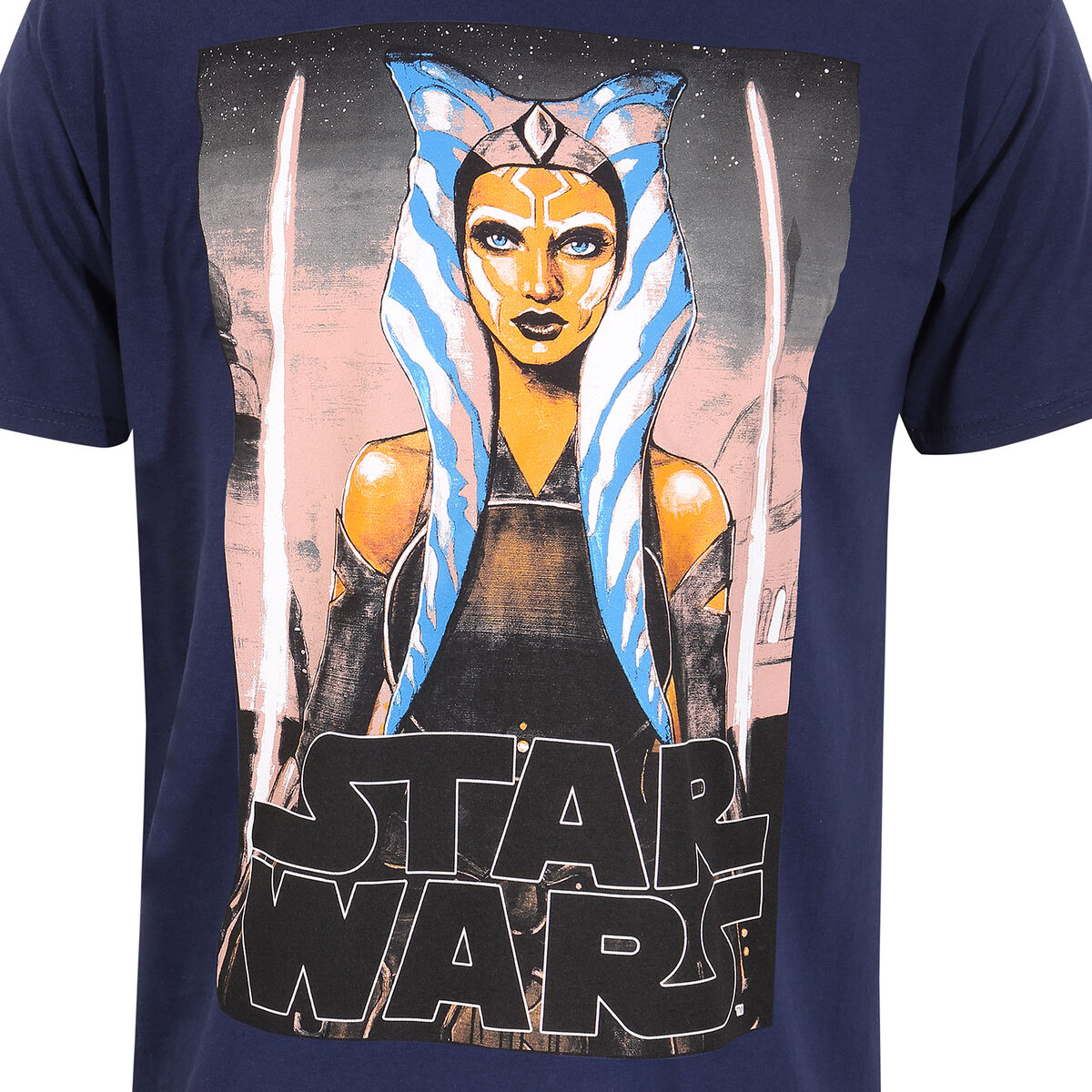 T-shirt med kortärm Star Wars White Blades Blå Unisex - 2