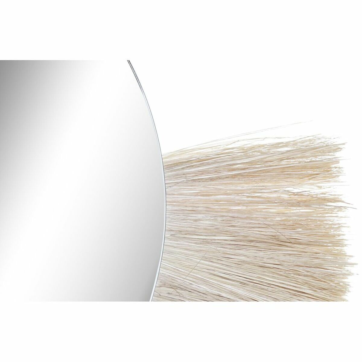 Väggspegel DKD Home Decor Naturell Frans Bali 70 x 3 x 58 cm (58 Delar) - 6