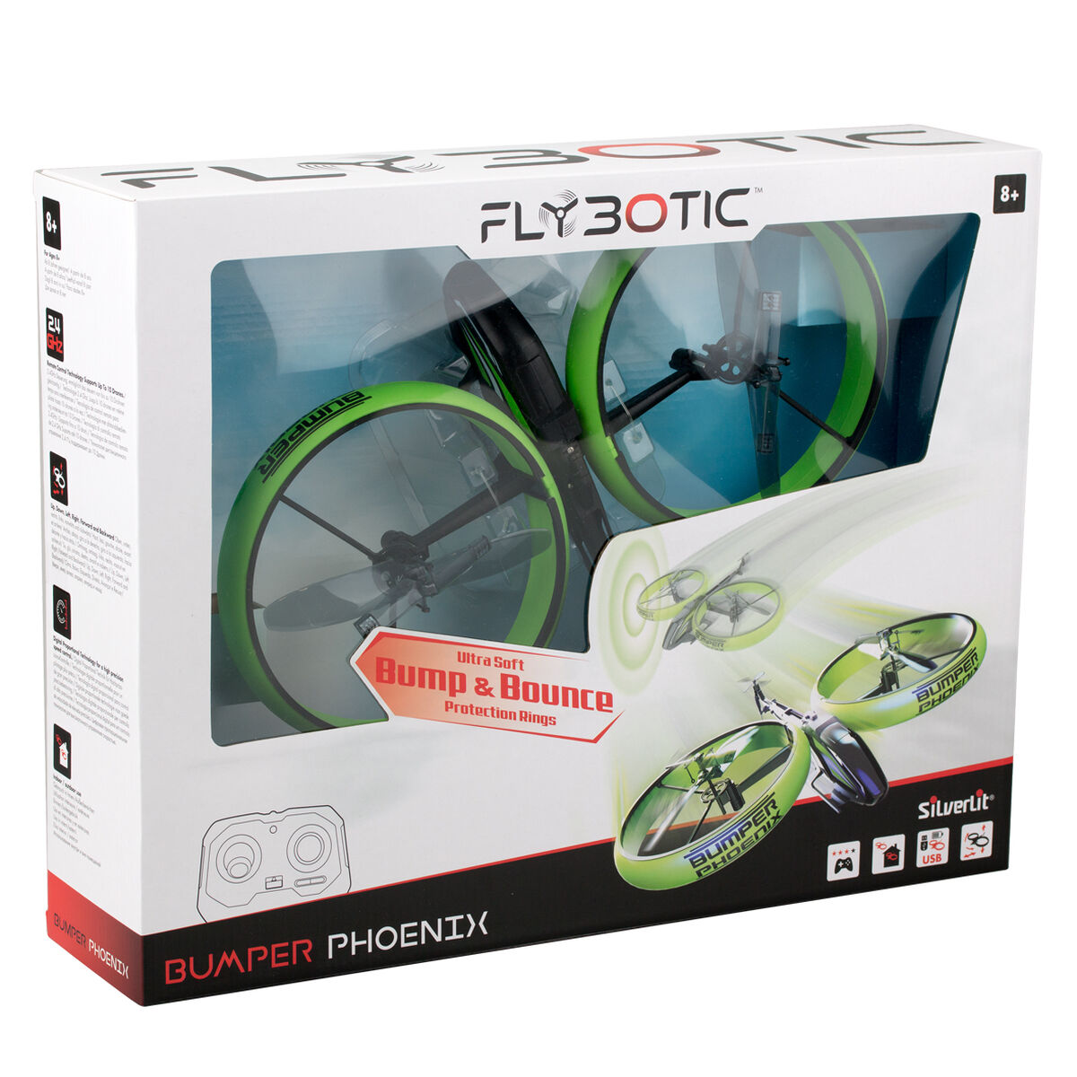 Fjärrkontroll Helikopter Flybotic SL84814 - 3