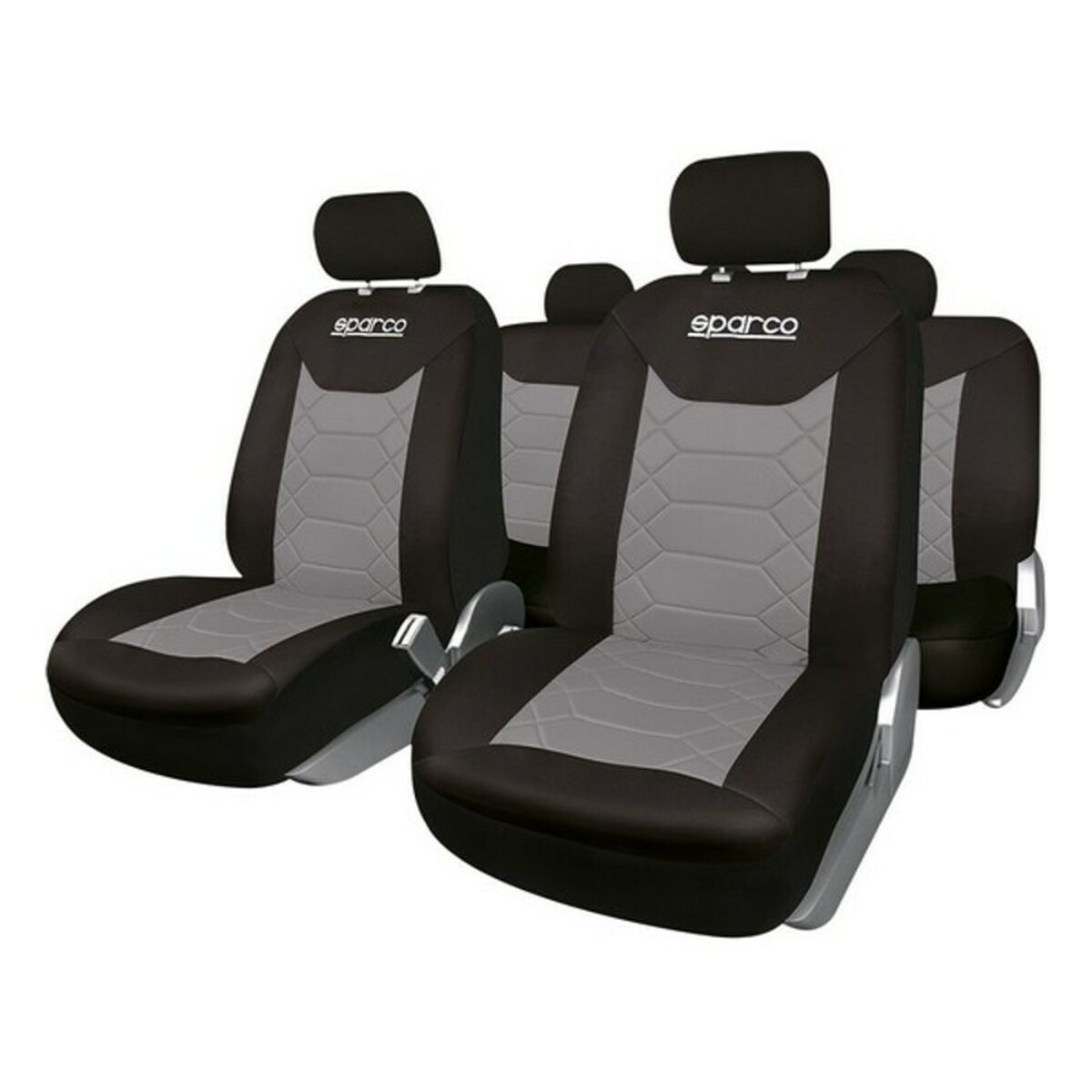 Uppsättning av sätesöverdrag Sparco BK Universal (11 PCS) - 4