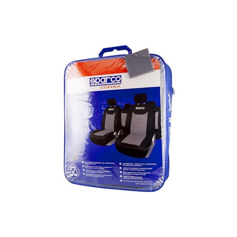 Uppsättning av sätesöverdrag Sparco BK Universal (11 PCS) - 2